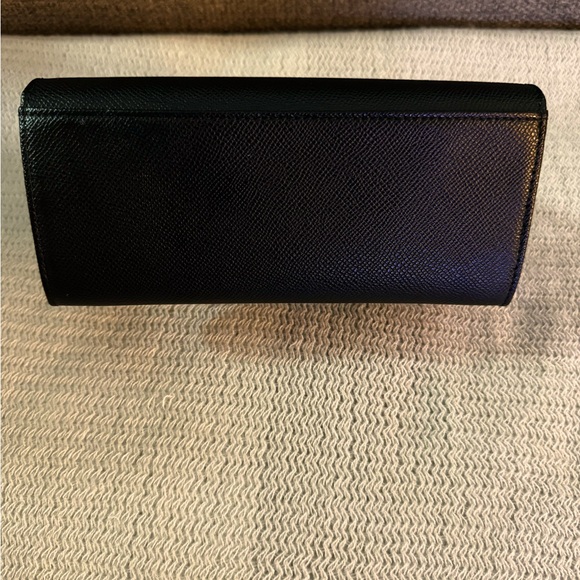 FURLA black leather wallet - Picture 2 of 4